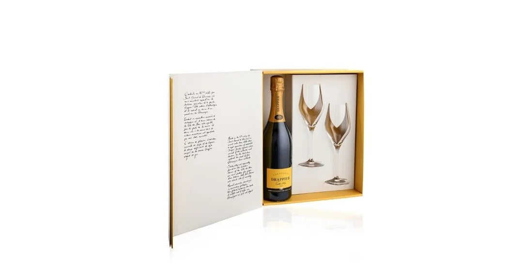 DrappierCarted’OrNV75cl&2FlutesGiftSet