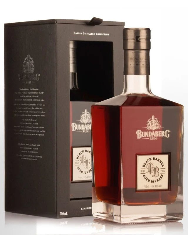 2004BundabergMasterDistillersMDCBlackBarrel10YearOldRum(700ml)