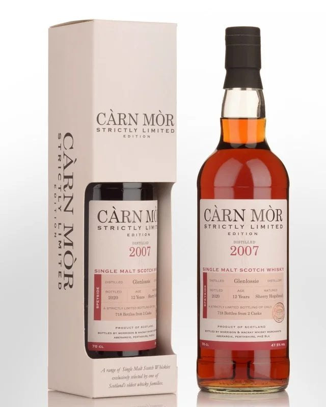 2007CarnMorStrictlyLimitedGlenlossie12YearOldSingleMaltScotchWhisky(700ml)