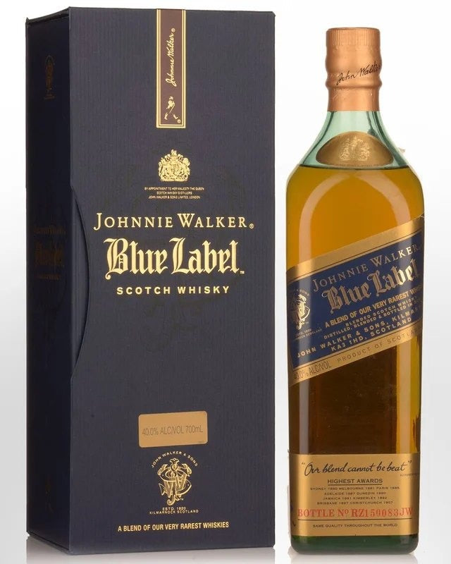 JohnnieWalkerBlueLabelBlendedScotchWhisky(700ml)–Circa2000Bottling