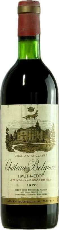 ChateauBelgrave,1976RedWine