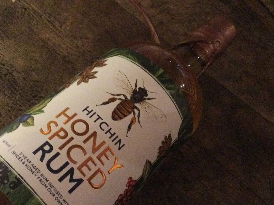 HitchinHoneyRum70cl