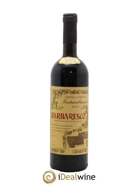 BarbarescoDOCGFontanabianca1974