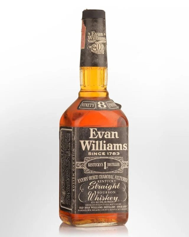 EvanWilliams8YearOld90ProofBourbonWhiskey(750ml)–1975Bottling