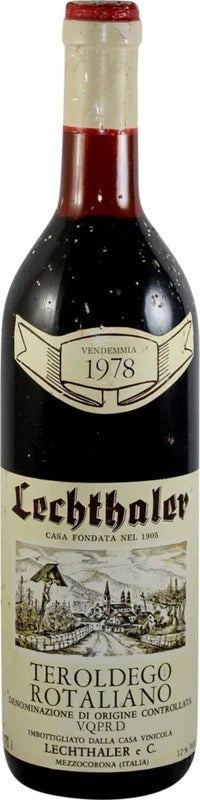 TeroldegoRotaliano,1978RedWine