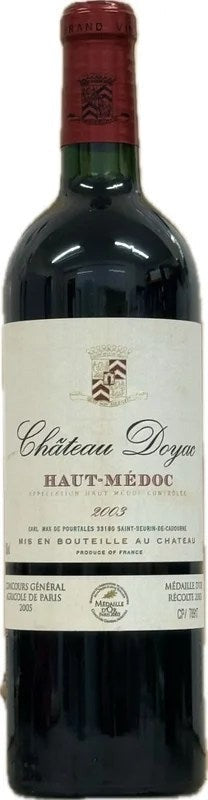 ChateauDoyac,2003RedWine