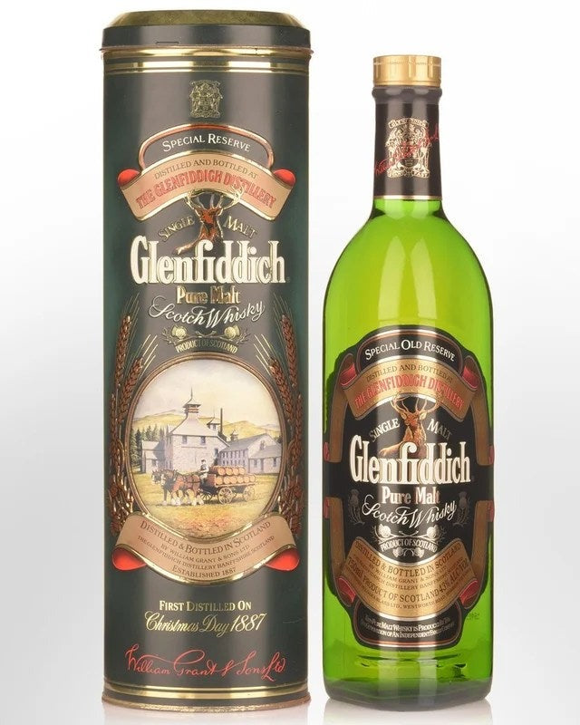 GlenfiddichSpecialReservePureMaltScotchWhisky(750ml)â€?980sBottling–MetalTube