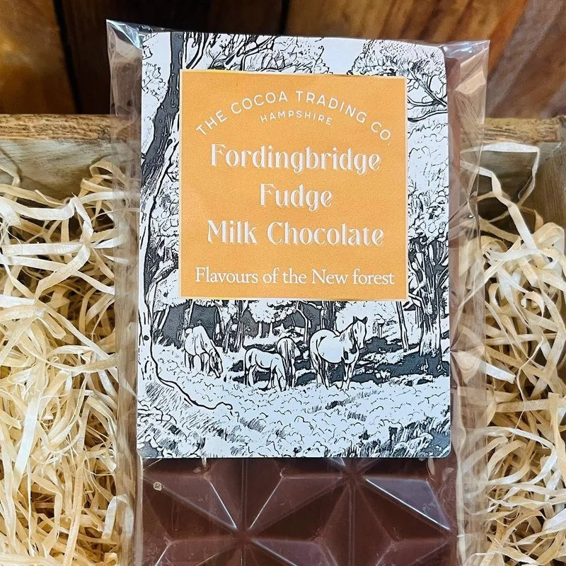 CocoaTradingCompanyFordingbridgeFudgeMilkChocolateBar80g