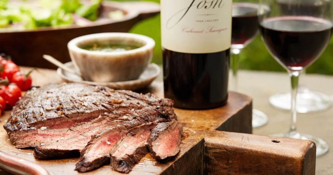 FlankSteakwithJoshCabernetChimichurriSauce