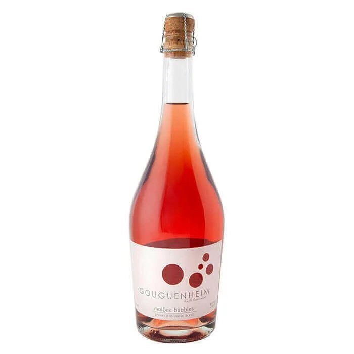 GouguenheimMalbecBubbles,SparklingRoséExtraBrut,Mendoza