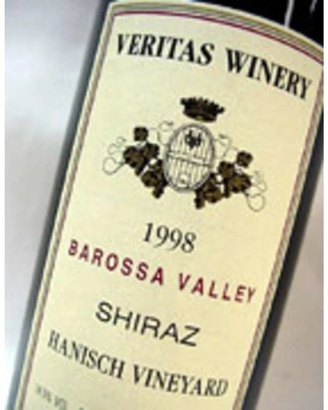 1998VeritasWineryHanischVineyardShiraz