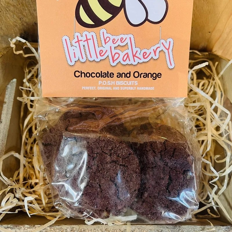LittleBeeBakeryPOSHBiscuits–Chocolate&Orange120G