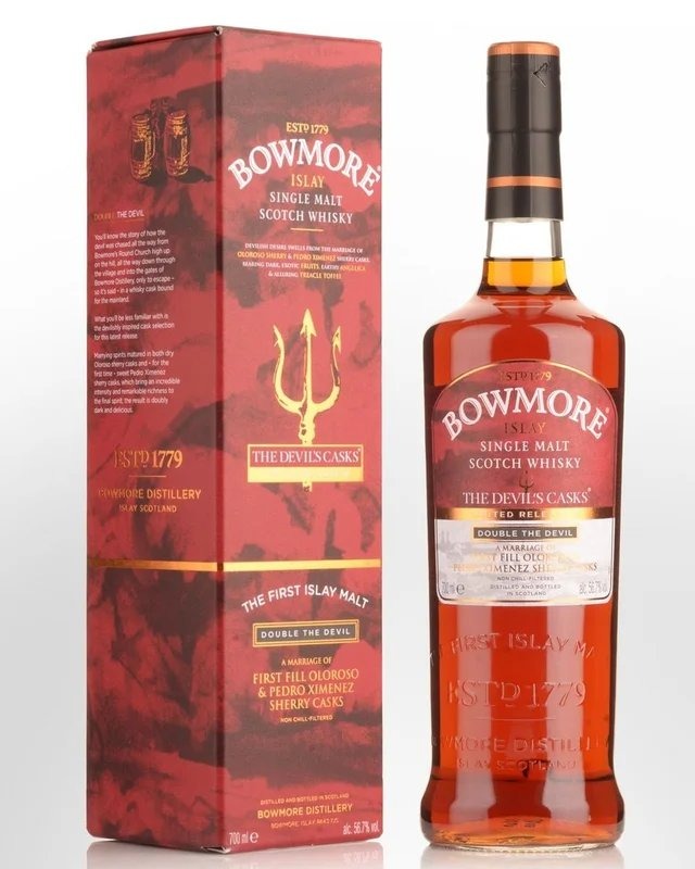 BowmoreTheDevil’sCasksLimitedReleaseBatch3CaskStrengthSingleMaltWhisky(700ml)
