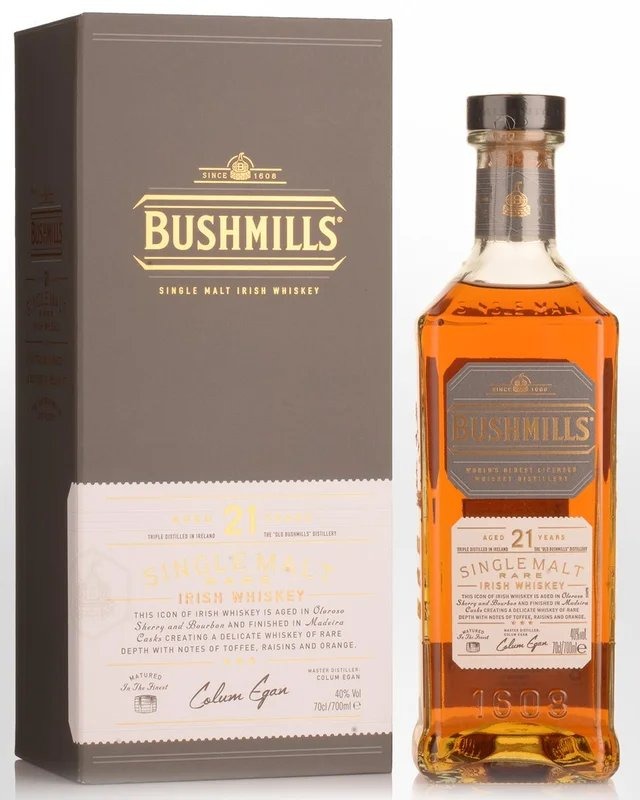 BushmillsMadeiraFinish21YearOldSingleMaltIrishWhiskey(700ml)