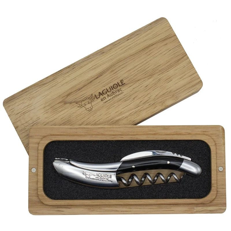LaguioleenAubracSommelierCorkscrewBuffaloHornHandle