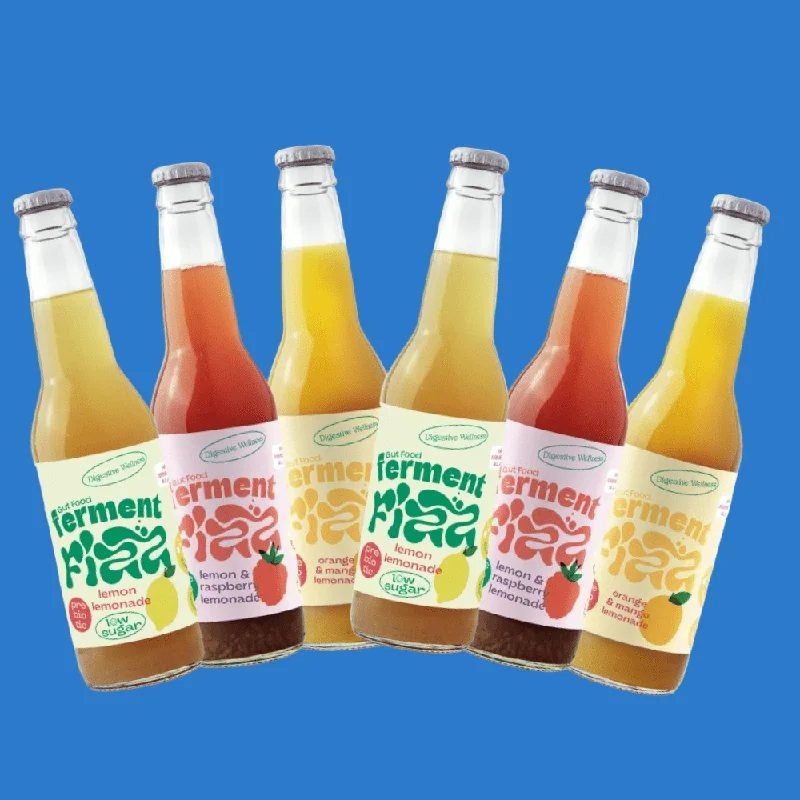 FermentFizzPrebioticLemonade6BottleMixedPack(0%ABV)