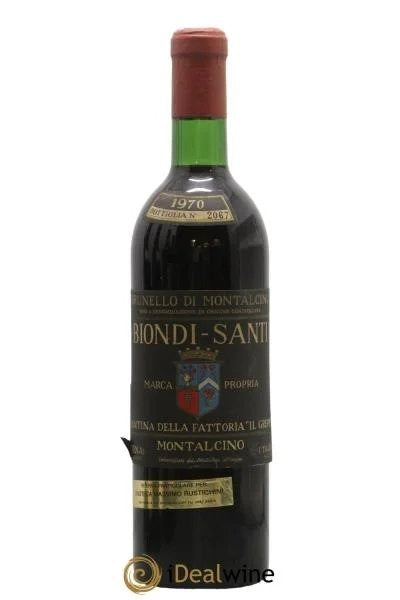 BrunellodiMontalcinoDOCGBiondi-SantiTenutaGreppo1970