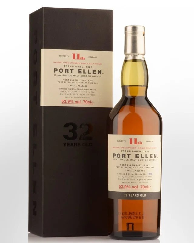PortEllen11thRelease32YearOldCaskStrengthSingleMaltScotchWhisky(700ml)