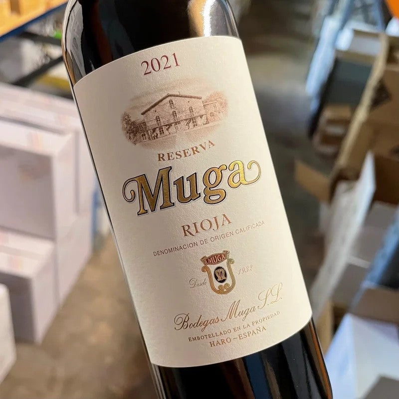 HalfBottle:MugaRiojaReserva2021,BodegasMuga