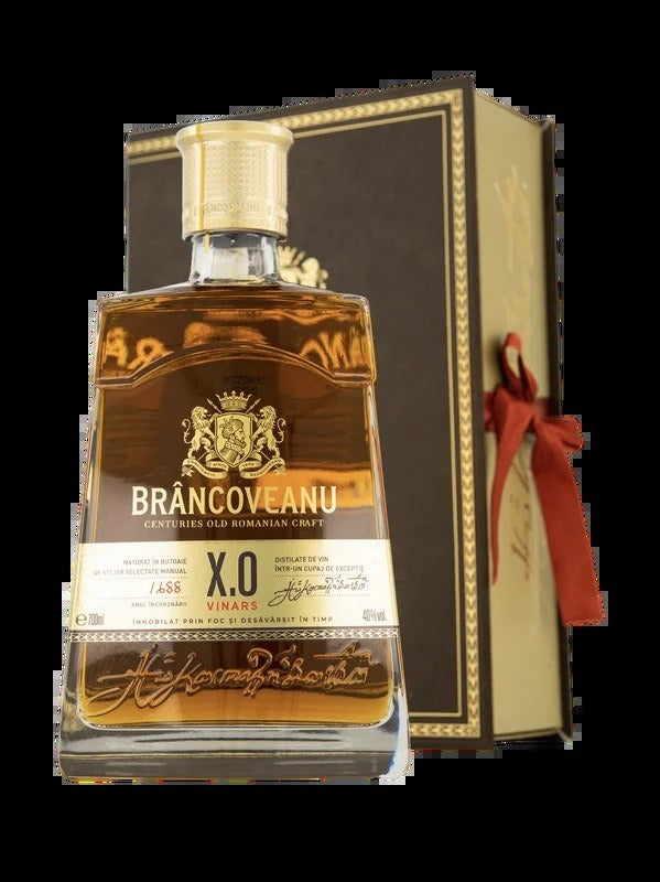 BrancoveanuXONobleBrandy(Cognac/Coniac/Vinars)inabook/BrancoveanuCarte700ml