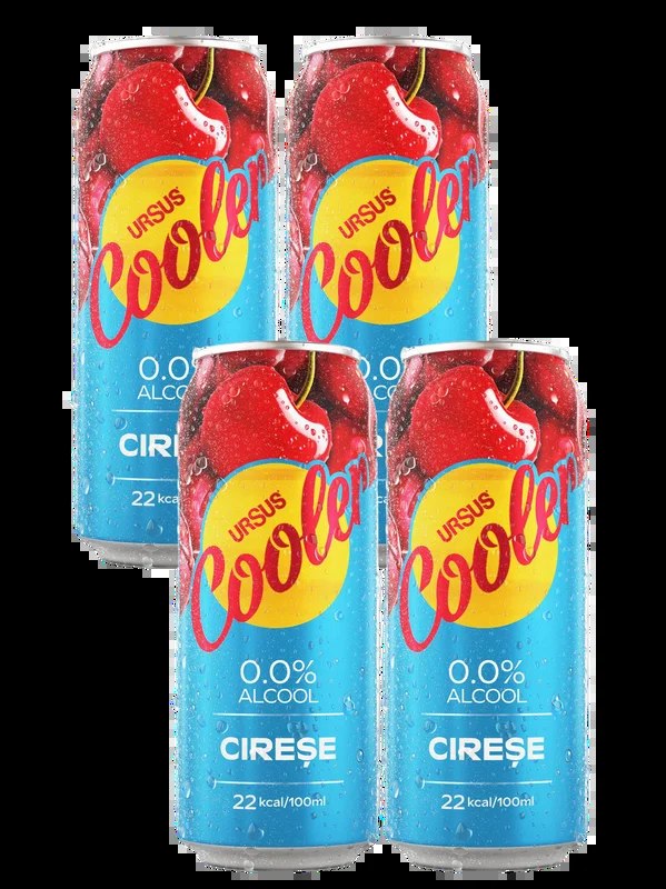 UrsusCoolerCherryLagerAlcoholFree4x500ml