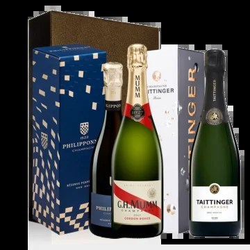 TrioGiftSet–PrestigeChampagnes