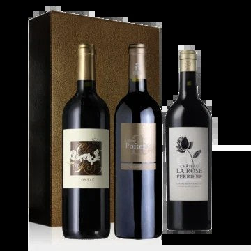 TrioGiftSet–100%Bordeaux90+/100Parker