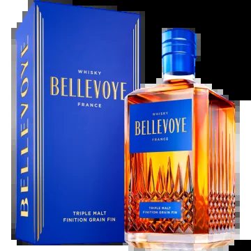 WhiskyFrançais–Bellevoye–BleuFinitionGrainFin–PresentationCase