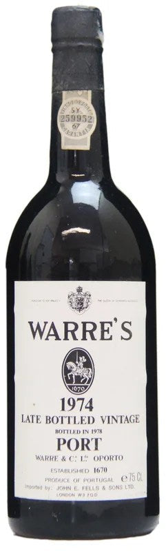 Warre’sVintagePort,1974LateBottledVintagePort(LBV)
