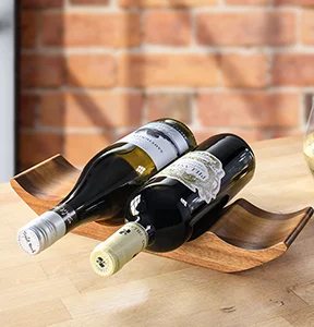 Wooden4btlWineRack