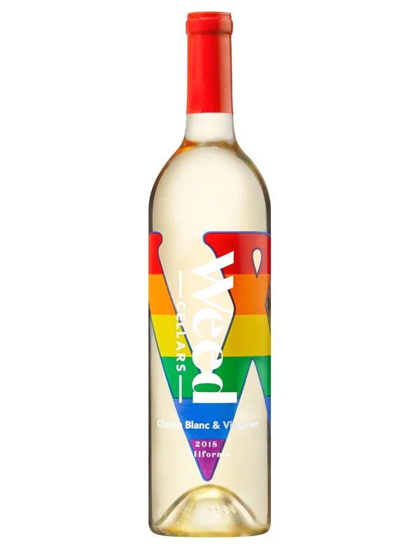 WeedCellarsPRIDEEditionCheninBlanc&Viognier2018–750ML