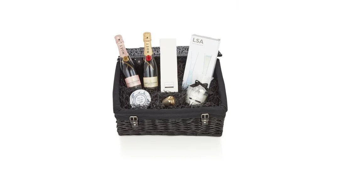 Moët&ChandonBrut&RoséChampagneGiftHamper2x37.5cl
