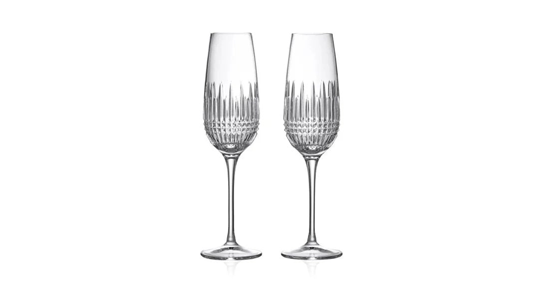 WaterfordLismoreDiamondEssenceChampagneFlutes320ml