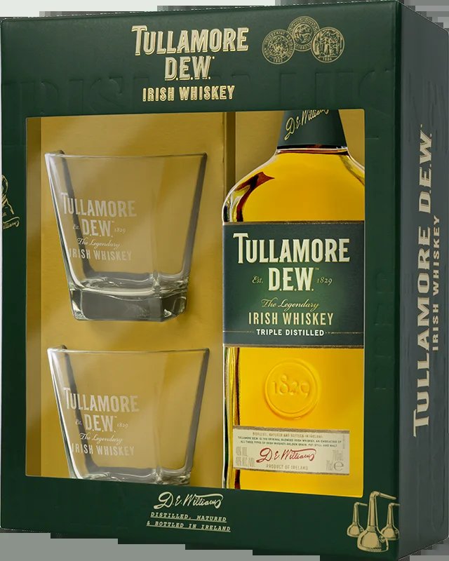 TullamoreDew70clGlassPack