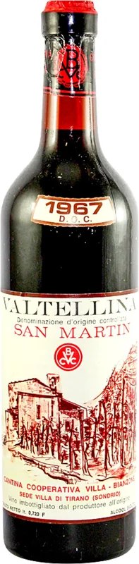 Valtellina,1967RedWine