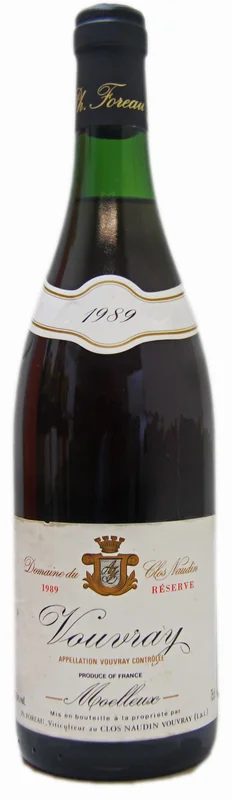 Vouvray,1989SweetWine