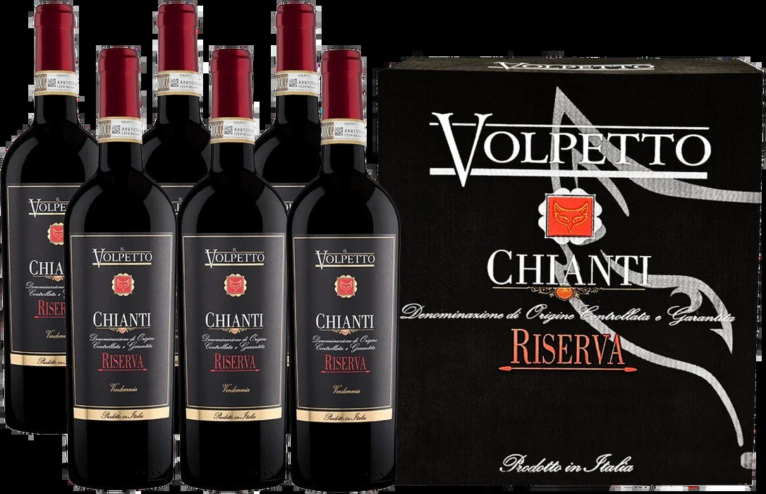 VolpettoChiantiRiserva6BottleCase
