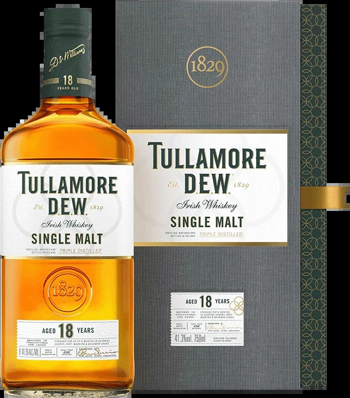 TullamoreDew18YearOldSingleMalt70cl