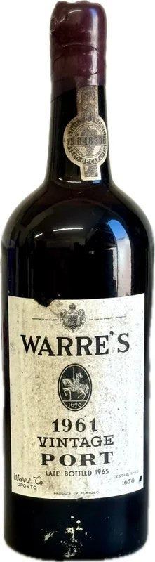 Warre’sVintagePort,1961VintagePort