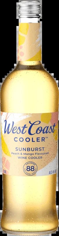 WestCoastCoolerSunburst750ml