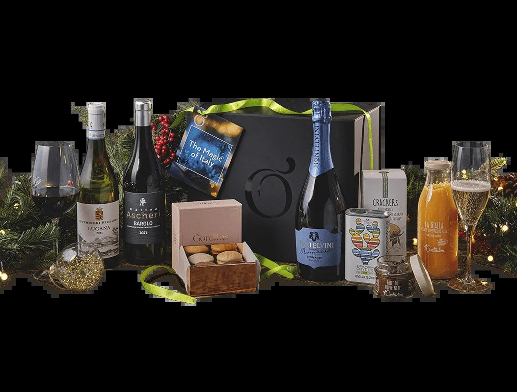 TheMagicOfItaly–PremiumItalianWine&GourmetHamperBox
