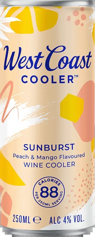 WestCoastCoolerSunburst250mlCan