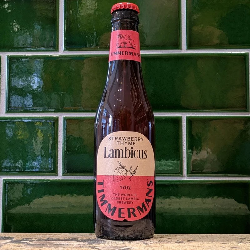 Timmermans|Strawberry&ThymeLambic:BelgianFruitySour