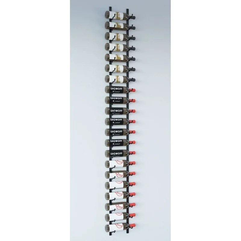 VintageView–WSeries8–2440mmWallMountedMetalWineRackComboKit(24-72bottles)