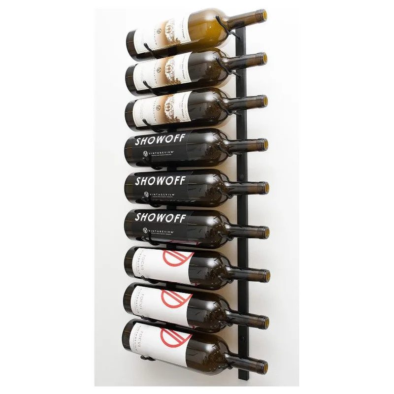 VintageView–WSeries–Magnum/ChampagneMetalWineRack(9-18bottles)