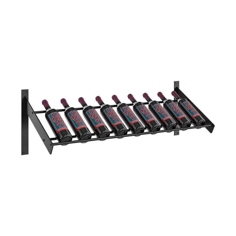 VintageView–WineWallPresentation–EvolutionSeries–MetalWineWallRack(9bottles)