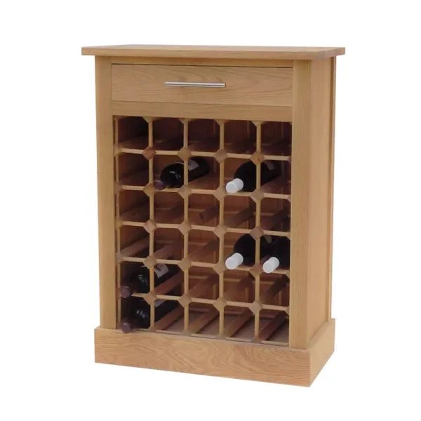 WineRacks–30BottleWoodenWineCabinetwithDrawer–Assembled