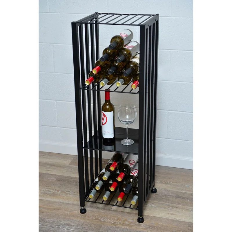 VintageView–Case&Crate–OptionalShelfInsert–MetalWineRack(ForFreestandingDisplay)