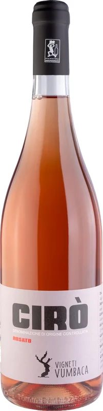 VumbacaGiuseppeCiroDOCRosatoOrganic202275cl