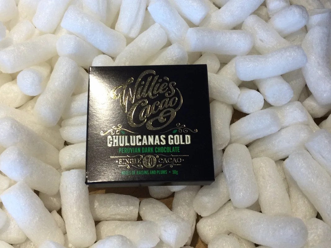 WilliesChulucanasGold,Peruvian70darkchocolate50g